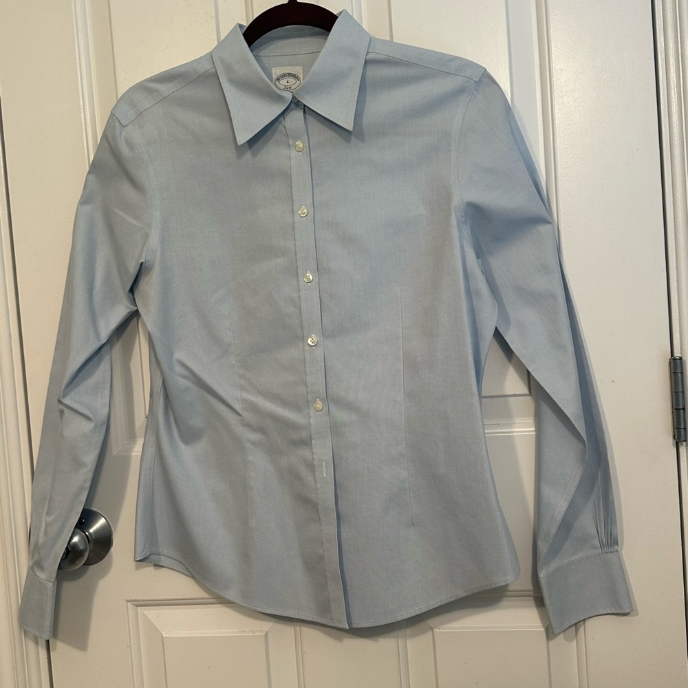 Brooks Brothers Light Blue NO IRON Button Down Shirt